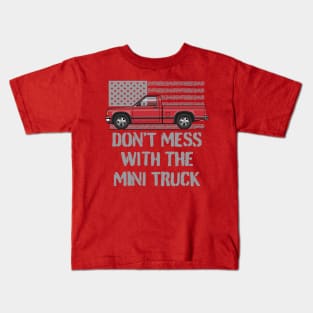 Don't Mess Red Kids T-Shirt